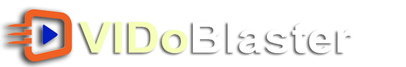 vidoblaster full Logo white Software ORankApp